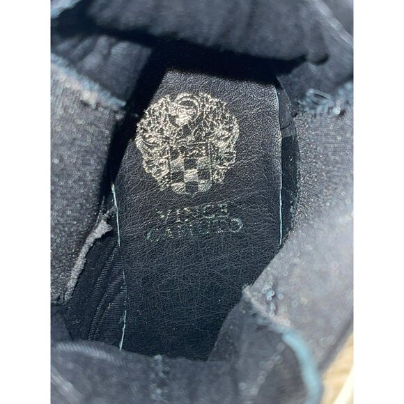 Vince Camuto Chunky Block Heel Gum Sole Combat Chelsea Ankle Boots Sz 8.5 NEW - Picture 7 of 8